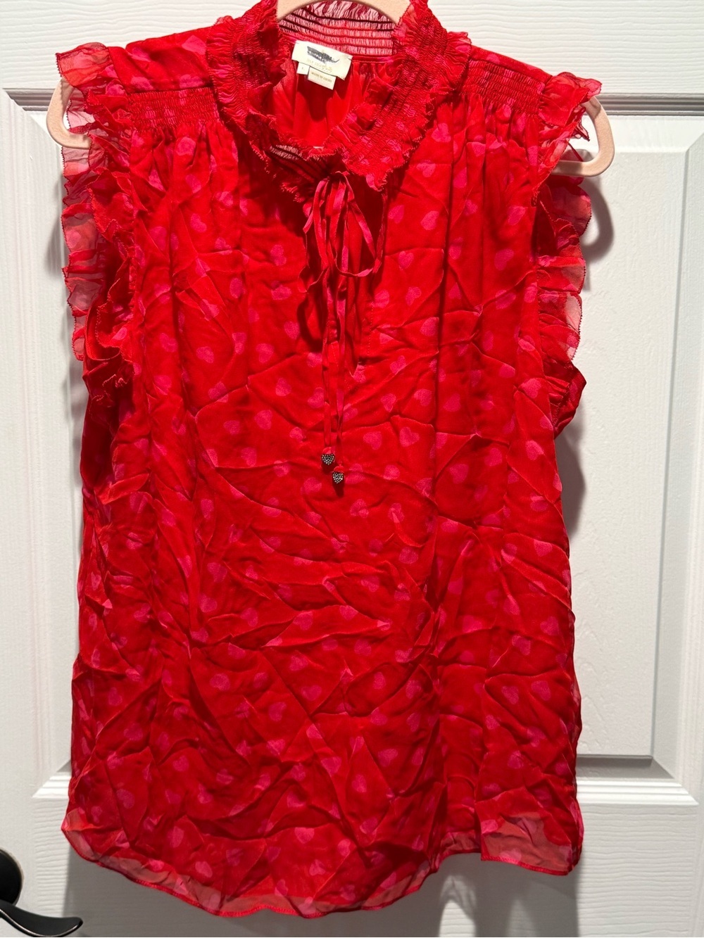 NWOT Kate Spade New York Heartbeat Blouse (L) - Picture 2 of 4